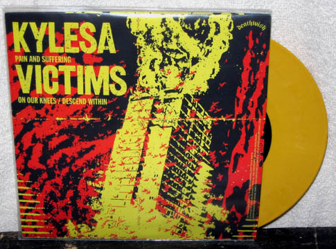 KYLESA/VICTIMS "Tour Split" 7" (Death Wish) Yellow Vinyl